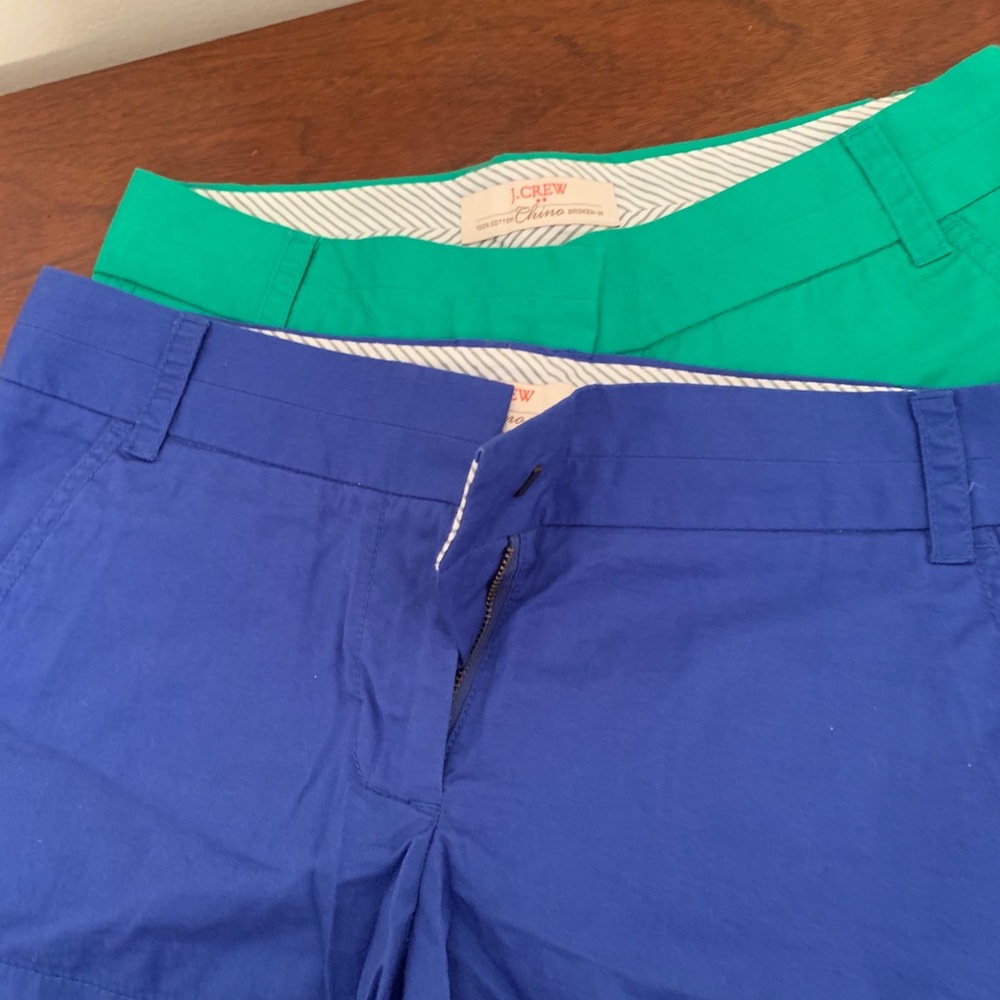 2for1– J. Crew broken in chino shorts